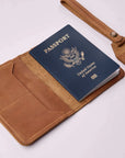 Leather Passport Holder & Luggage tag