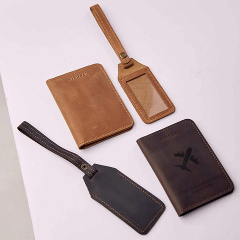 Leather Passport Holder - Pikore