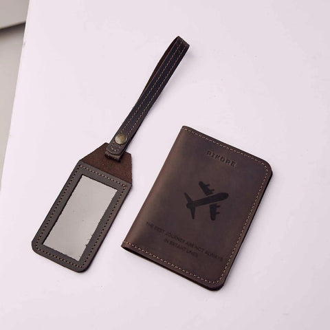 Leather Passport Holder - Pikore