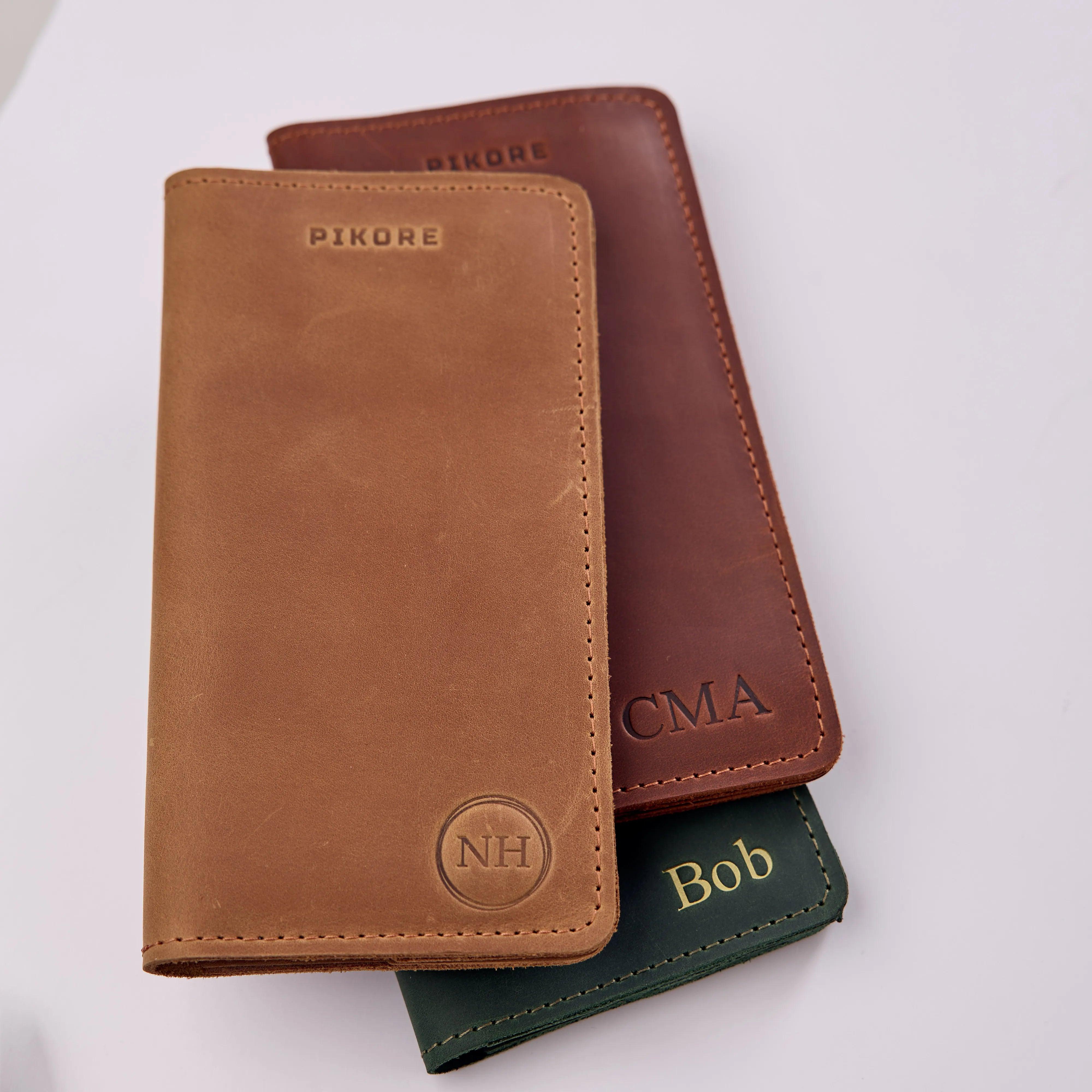 Long Leather Wallet