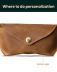 Glasses Case — Premium Personalized Handmade Leather Glasses Case | Pikore