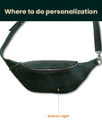 Bum Bag — Premium Personalized Handmade Leather  | Pikore