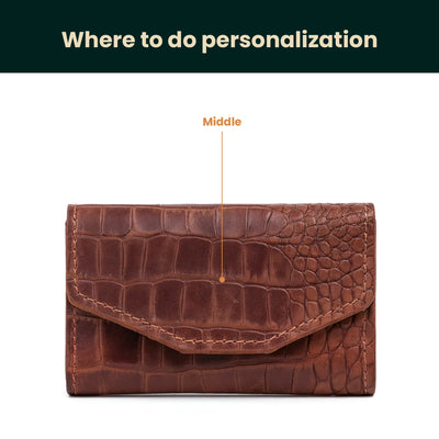 Key Holder Wallet — Premium Personalized Handmade Leather Key Holder | Pikore