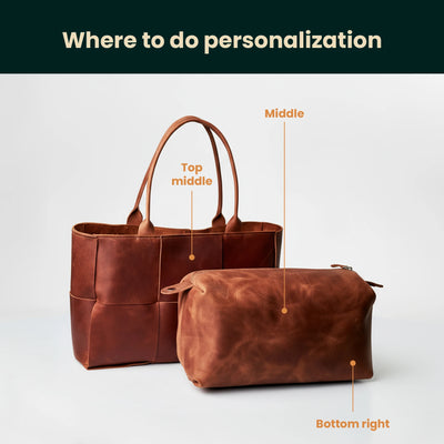 Tote Bag Verona — Premium Personalized Handmade Leather Bag | Pikore