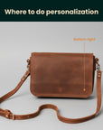 Crossbody Bag Serin — Premium Personalized Handmade Leather Bag | Pikore