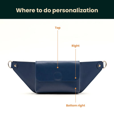Belt Bag Linea — Premium Personalized Handmade Leather Belt bag | Pikore