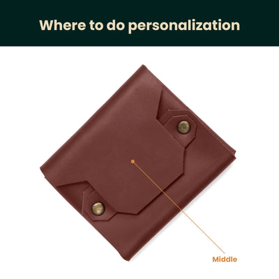 Card Holder Wallet — Premium Personalized Handmade Leather Wallet | Pikore