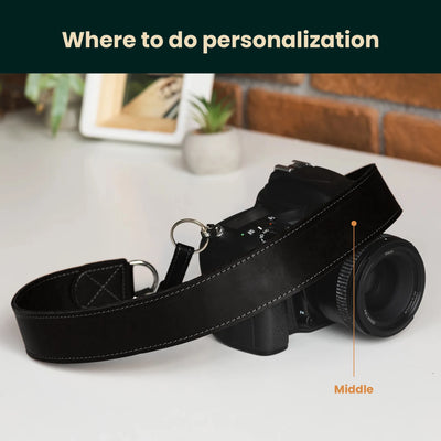 Personalized Camera Strap