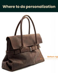 Handbag Eva — Premium Personalized Handmade Leather Bag | Pikore
