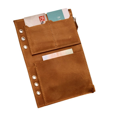 Leather Insert with Pockets