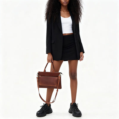 Leather Laptop Bag — Premium Personalized Handmade Leather Laptop Sleeve | Pikore