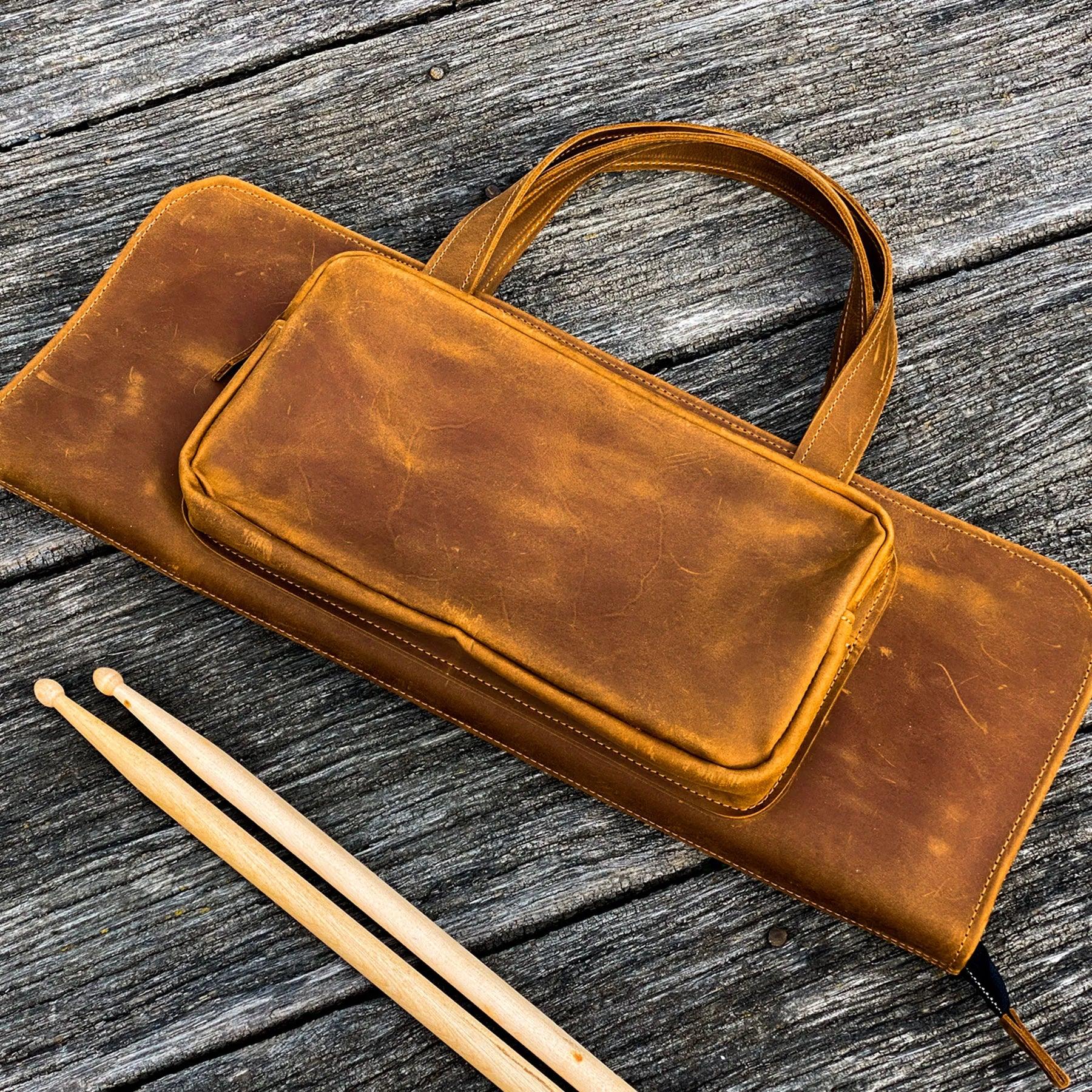 Leather Drumstick Bag - Pikore