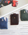 Leather Card Holder — Premium Personalized Handmade Leather Add-ons | Pikore