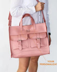Messenger Bag Lore — Premium Personalized Handmade Leather  | Pikore