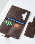 Leather Passport Wallet - Pikore