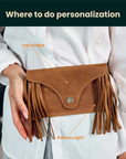 Fringe Belt Bag — Premium Personalized Handmade Leather Bag | Pikore