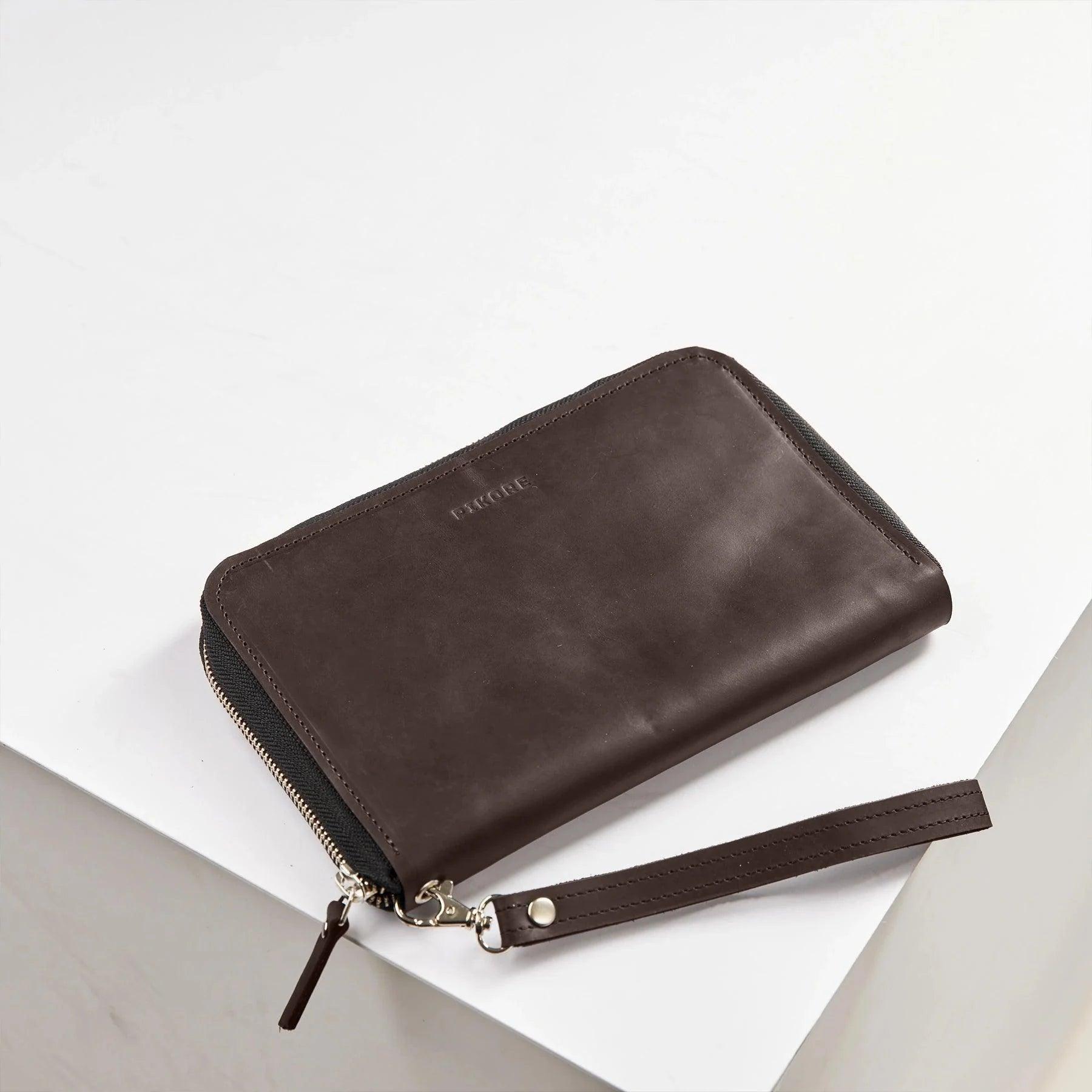 Leather Travel Document Holder - Pikore