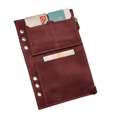 Leather Insert with Pockets