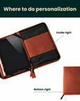 Zippered Padfolio Minimal