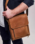 Satchel Leather Bag - Pikore