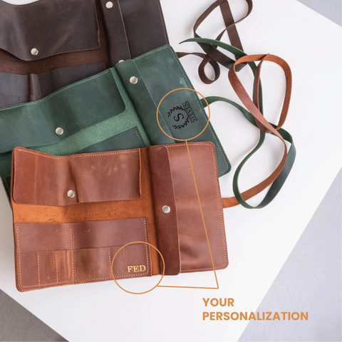 Leather Pencil Case