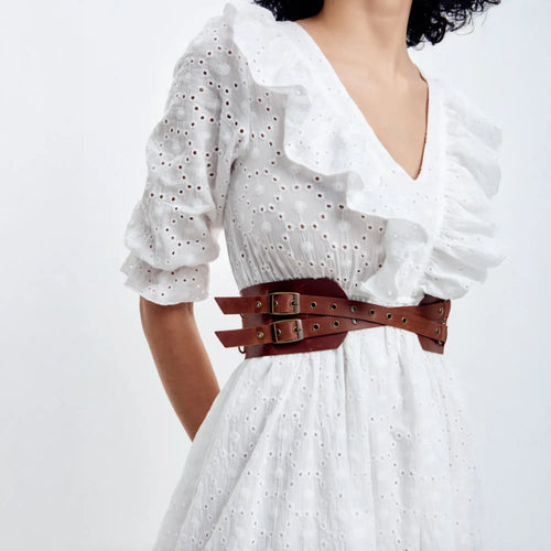 Wide Waist Belt — Premium Personalized Handmade Leather belt | Pikore