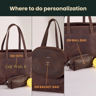 Pickleball Bag with 2 Rackets Holder