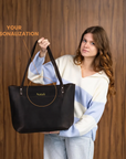 Tote Bag Classic — Premium Personalized Handmade Leather Bag | Pikore