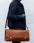 Barber Tool Bag — Premium Personalized Handmade Leather  | Pikore