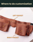 Leather Tool Belt Holster - Pikore