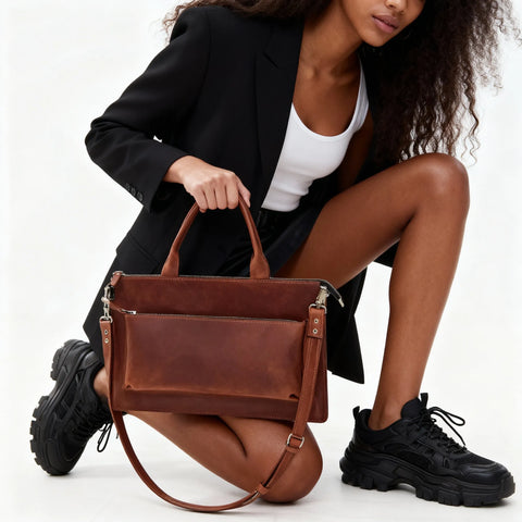 Leather Laptop Bag