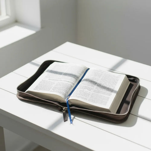 Zippered Bible Cover — Premium Personalized Handmade Leather Covers | Pikore