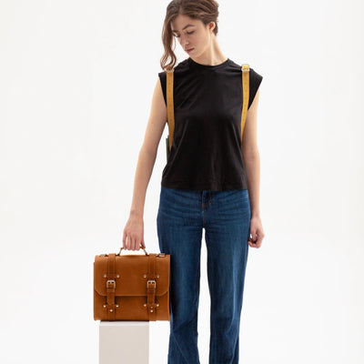 best leather backpack briefcase.for women Leather Briefcase For Women - Leather Convertible Backpack