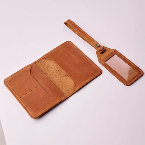 Leather Passport Holder - Pikore