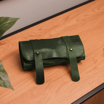 Leather Barber Tool Roll - Pikore