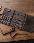 Leather Crochet Hook Case