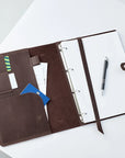 Leather Ring Binder Cover