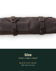 Tin Whistle Case — Premium Personalized Handmade Leather  | Pikore