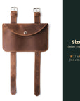 Saddle Bag Herritage — Premium Personalized Handmade Leather Saddle Bag | Pikore
