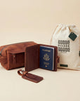 Passport Wallet & Luggage tag + Toiletry Bag