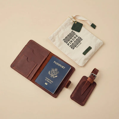 Couple's Passport Wallets & Luggage tag