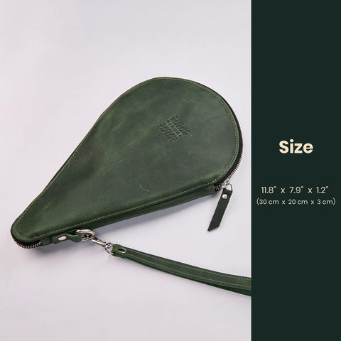 Leather Ping Pong Case - Pikore