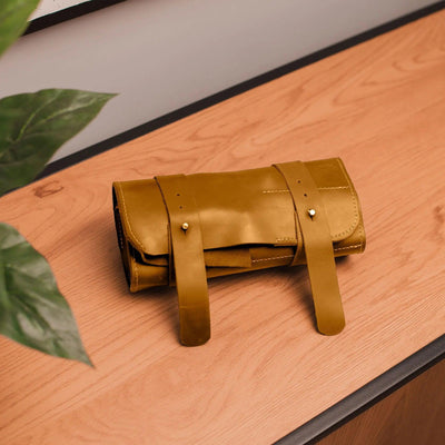 Leather Barber Tool Roll - Pikore