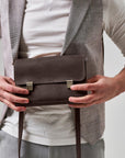 Leather Sketchbook with Shoulder Strap - Pikore