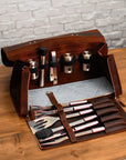 Leather BBQ Tool Bag - Pikore