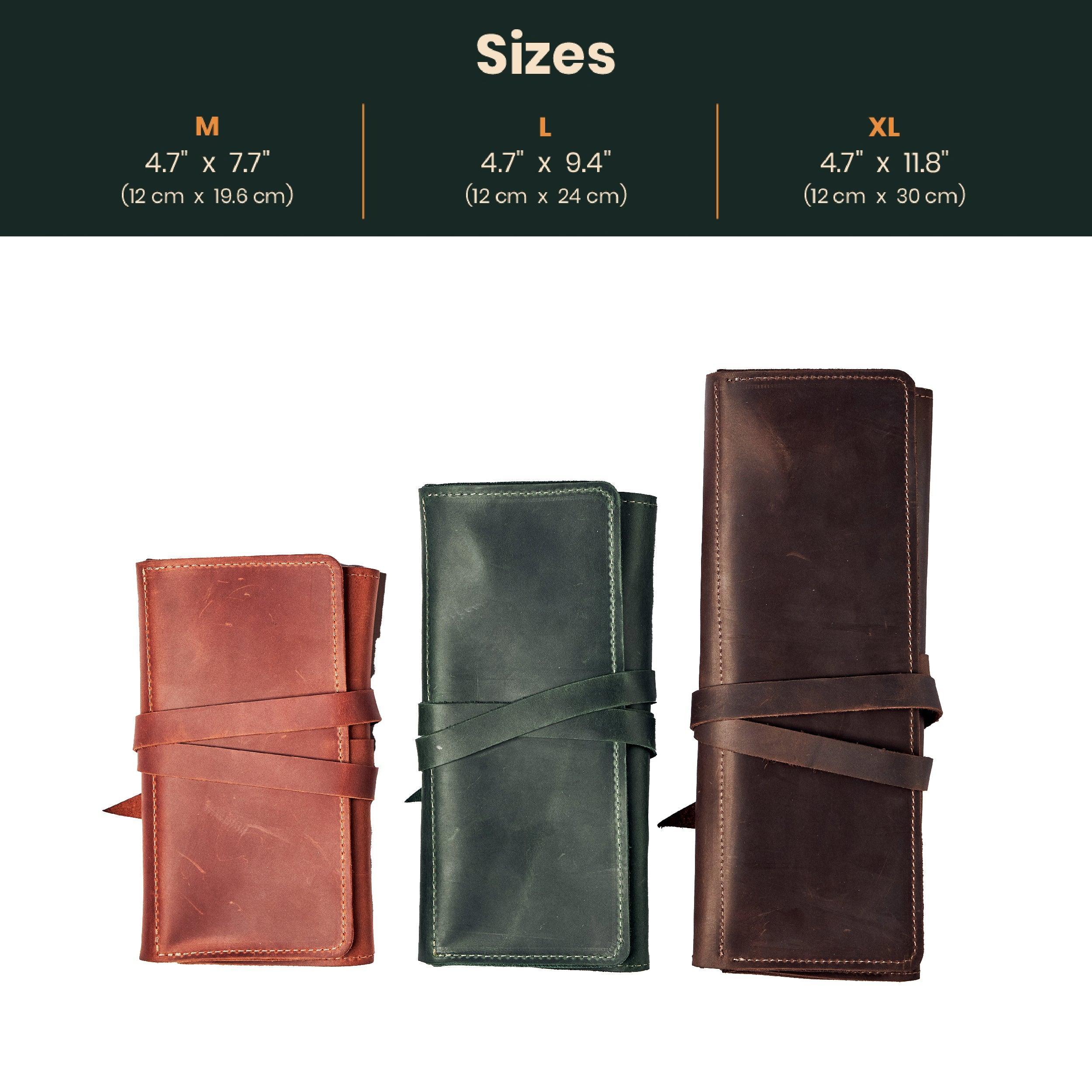 Leather Paint Brush Roll – Pikore