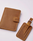 Leather Passport Wallet - Pikore