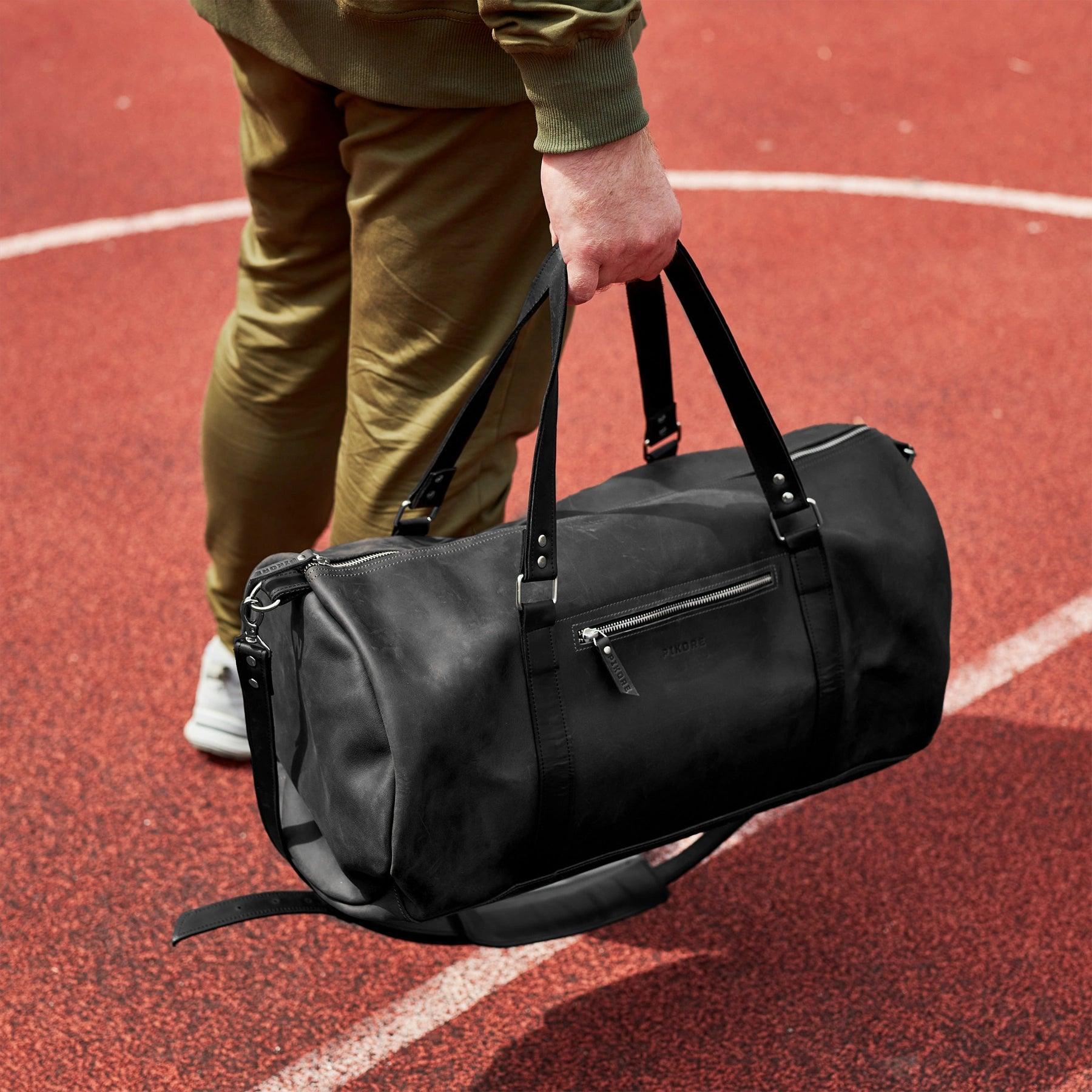 Leather duffle bag - Pikore