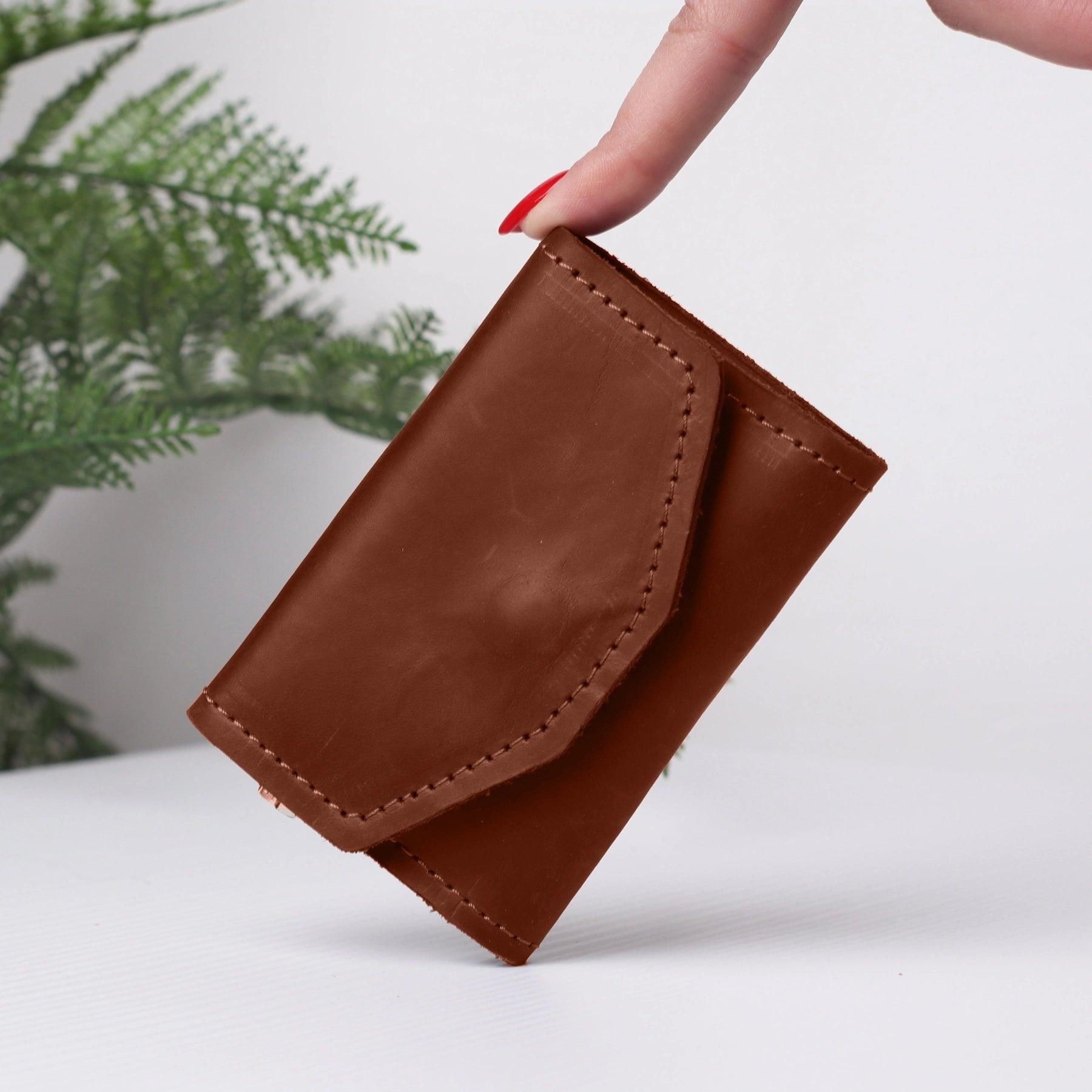 Leather Key Holder Wallet - Pikore