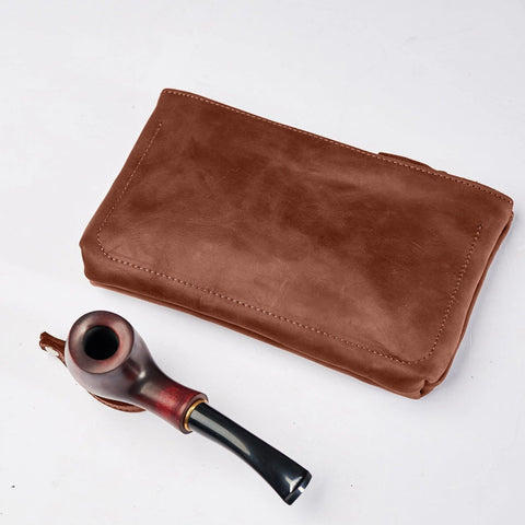 Leather Pipe Case - Pikore